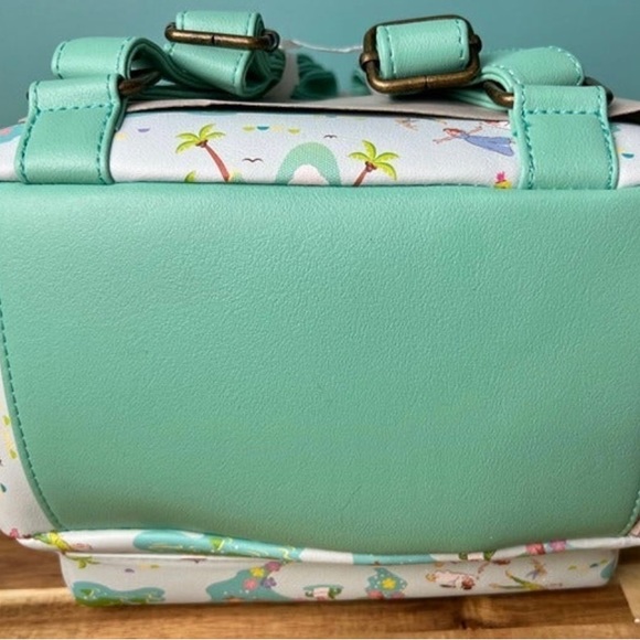 NWT Loungefly Disney Peter Pan Island Mini Backpack - Picture 7 of 9